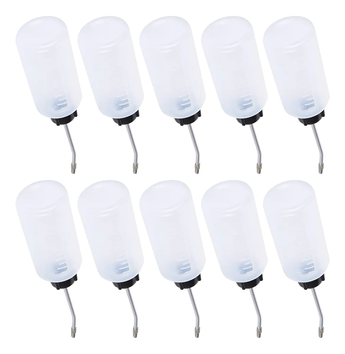 Pack 10 Aceiteras Dispensador para Máquina de Coser y Bicicleta - Lubricación Precisa y Fácil Mantenimiento - Uso Profesional y Doméstico