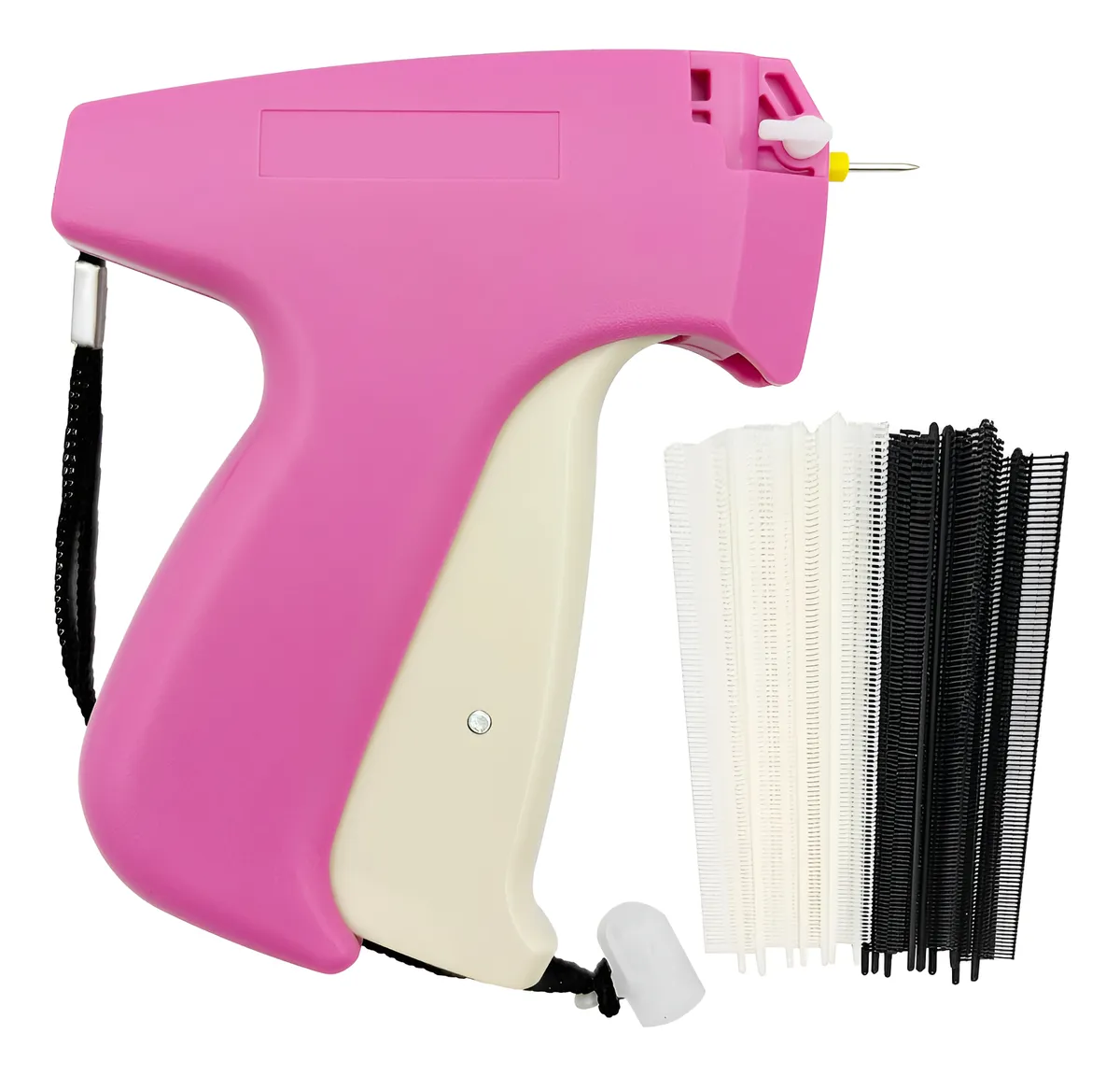 Pistola Etiquetadora Profesional Ropa Manual con 2000 Microsujetadores - Marcado Rápido y Eficiente para Negocios Textiles