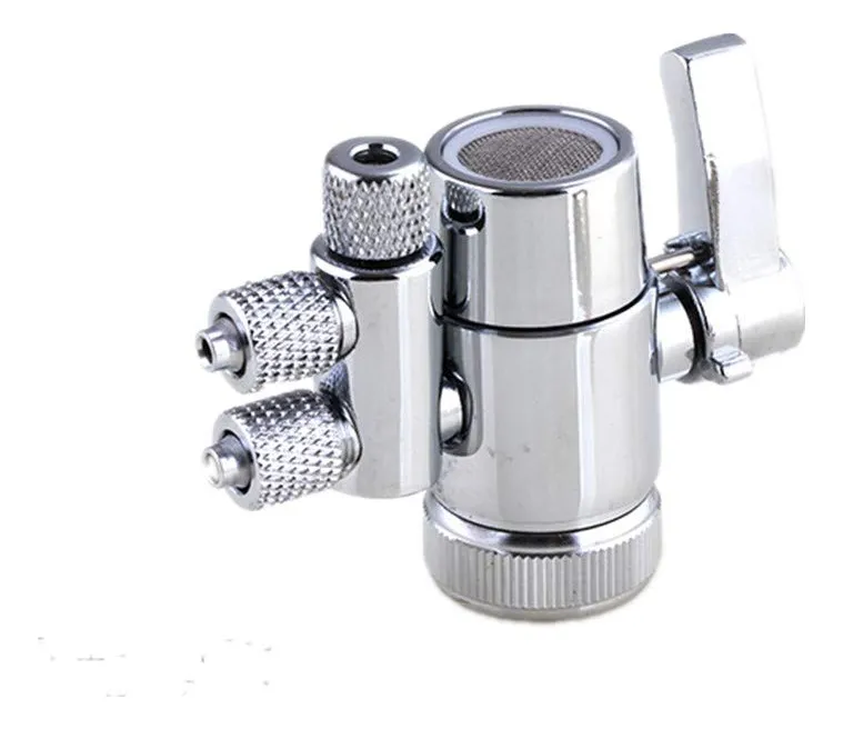 Válvula Desviadora 2 Vías Aireador M22 Rosca Hembra para Grifos y Duchas - Control Preciso de Flujo de Agua