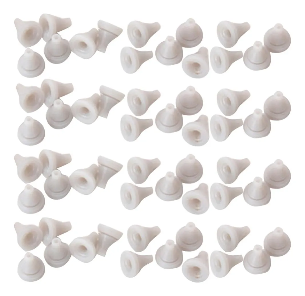 50 Boquillas de Silicona para Cabezal de Ducha - Repuestos Universales Anti-obstrucción - Color Aleatorio para Mantenimiento y Limpieza