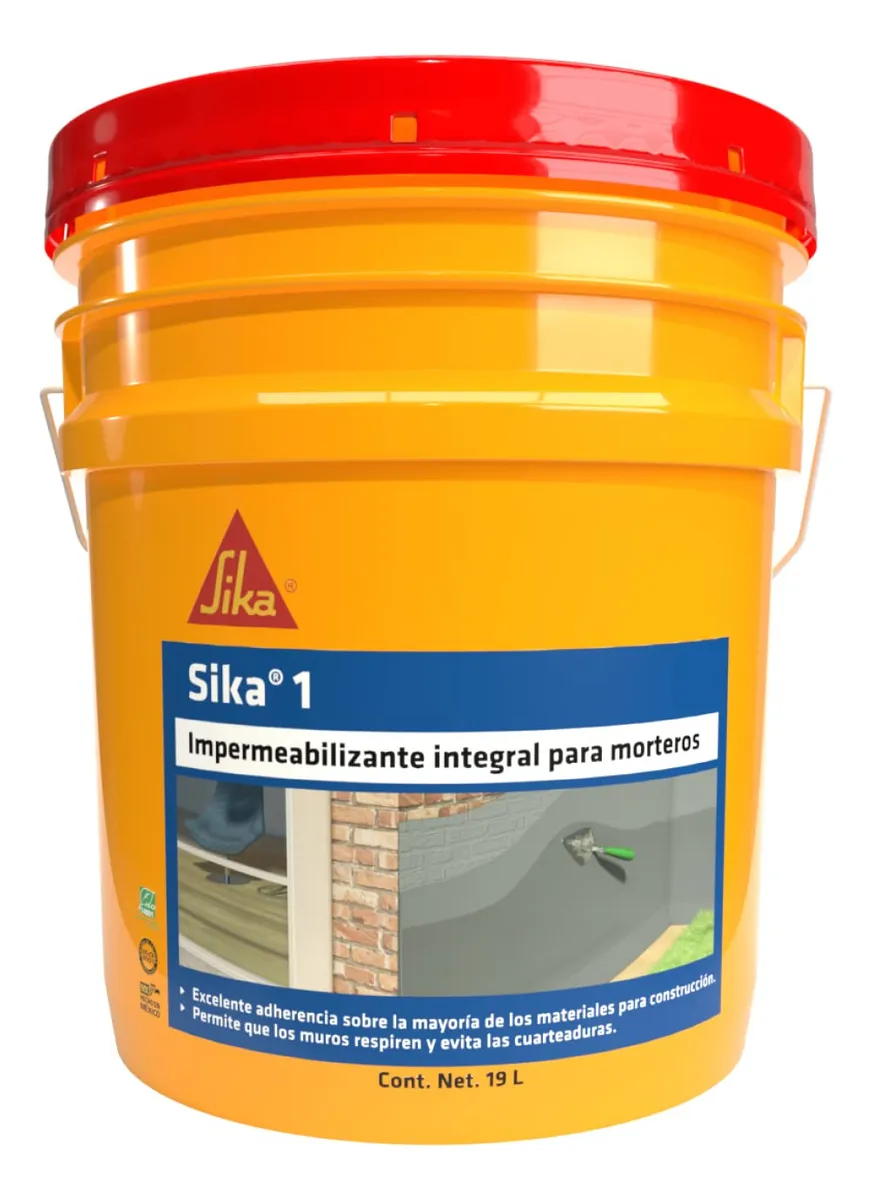 Impermeabilizante Integral Líquido Aditivo Ama para Morteros - Máxima Protección y Durabilidad - Resistencia al Agua - Uso Profesional