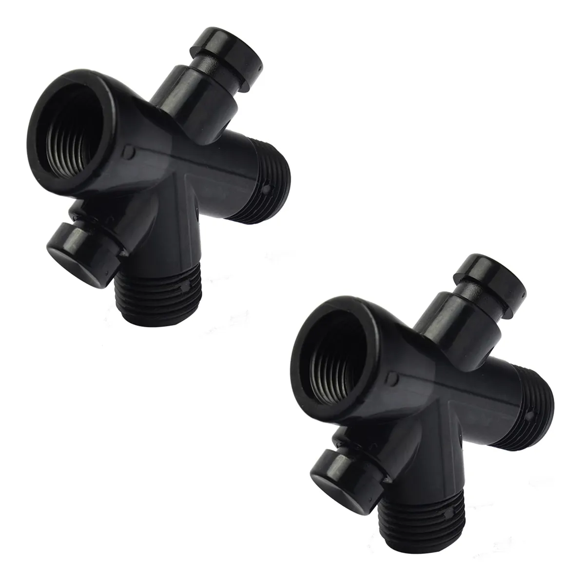 Pack x2 Desviador para Regadera de Plástico Duradero | Fácil Instalación y Ajuste Universal | Accesorio Esencial para Baño