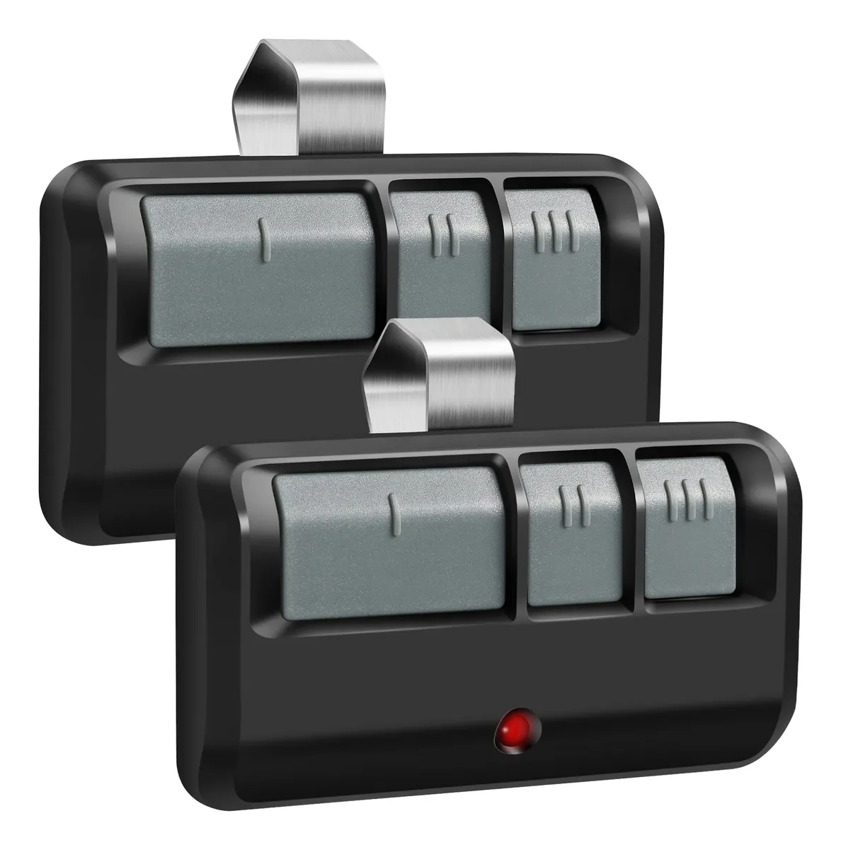 Control Remoto Universal Compatible Puerta Garaje Chamberlain Sears CR Gris | Acceso Seguro y Confiable | Tecnología Transmisora de Alta Precisión