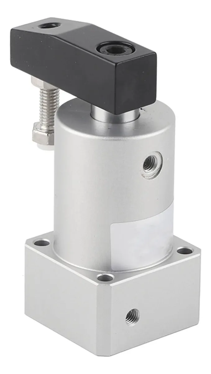 Cilindro Neumático Giratorio Doble Acción 90 Grados - Automatización Industrial Precisa - Movimiento Rotatorio Eficiente - Ideal para Sistemas de Manipulación y Posicionamiento