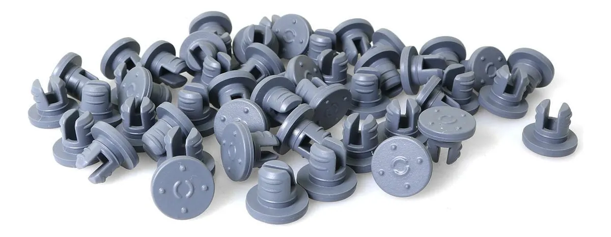 100 Tapones de Goma Butílica para Frascos de Vidrio: Sellado Hermético y Conservación Óptima - Color [Nombre del Diseño]