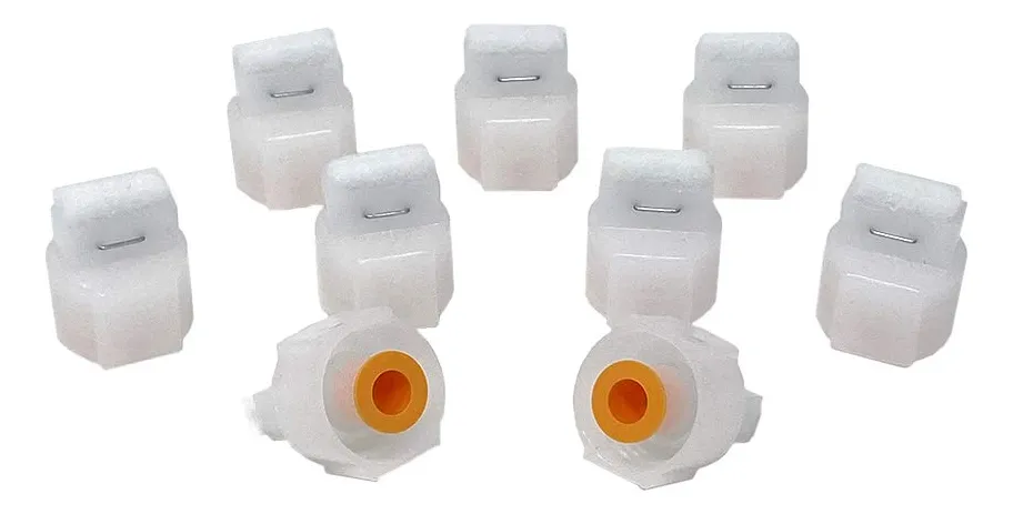 Aplicadores de Punta de Fieltro en Paquete de 10 Unidades: Ideal para Tareas de Precisión, Manualidades y Reparaciones. Color Versátil.