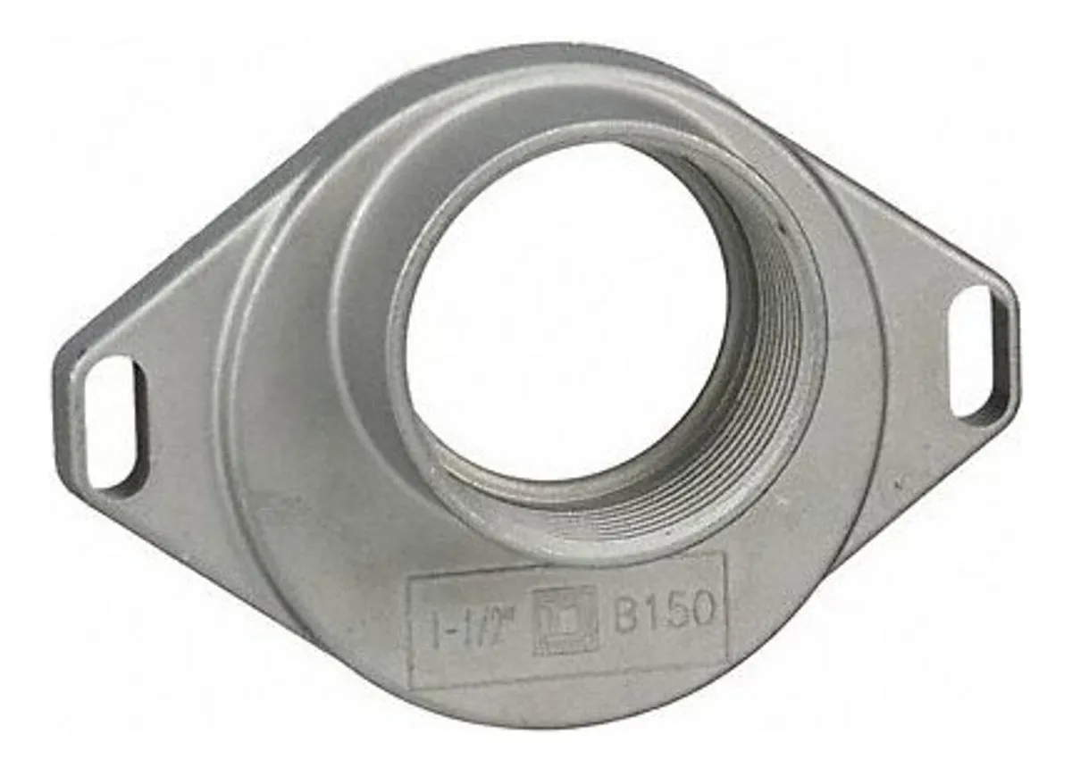 Buje Atornillado para Dispositivos Cuadrados D - Aperturas B - Acero Inoxidable Resistente para Transmisiones y Engranajes Industriales
