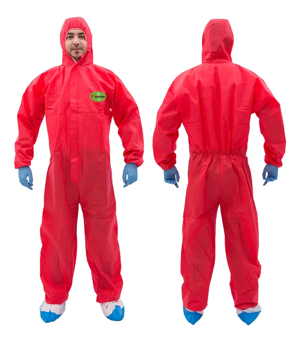 Mono Desechable Blanco con Capucha SMS Talla Única - Protección Segura para Trabajos Industriales, Limpieza y Laboratorios