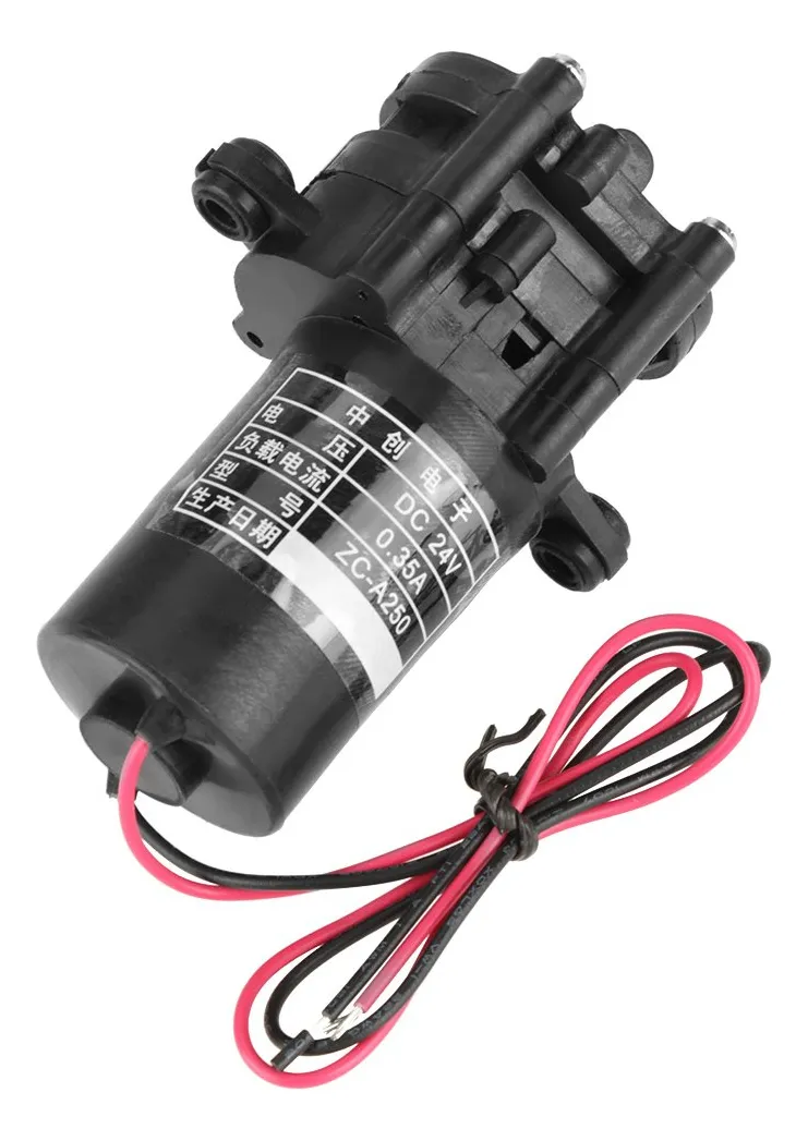 Bomba de Agua Autoaspirante 24V - Mini Bomba de Engranajes Profesional | Flujo Constante y Fiable para Diversas Aplicaciones | Compacta y Potente