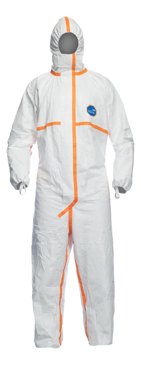 Mono de Protección Química Tyvek 800J Blanco Talla Grande: Ropa Impermeable y Transpirable para Protección Total en Entornos Industriales y Sanitarios