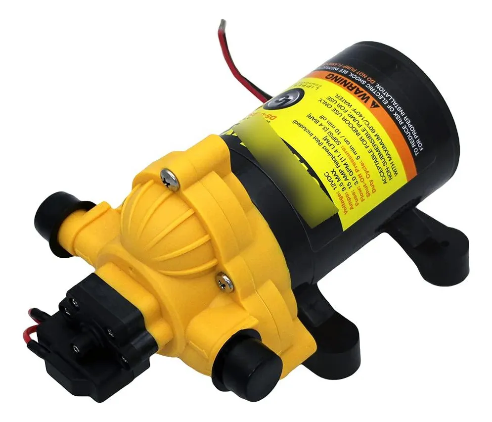 Bomba de Agua 12V Flow Max 689052 Lippert | Flujo de 3 GPM para Aplicaciones Marinas y RV | Ideal para Sistemas de Agua Portátiles