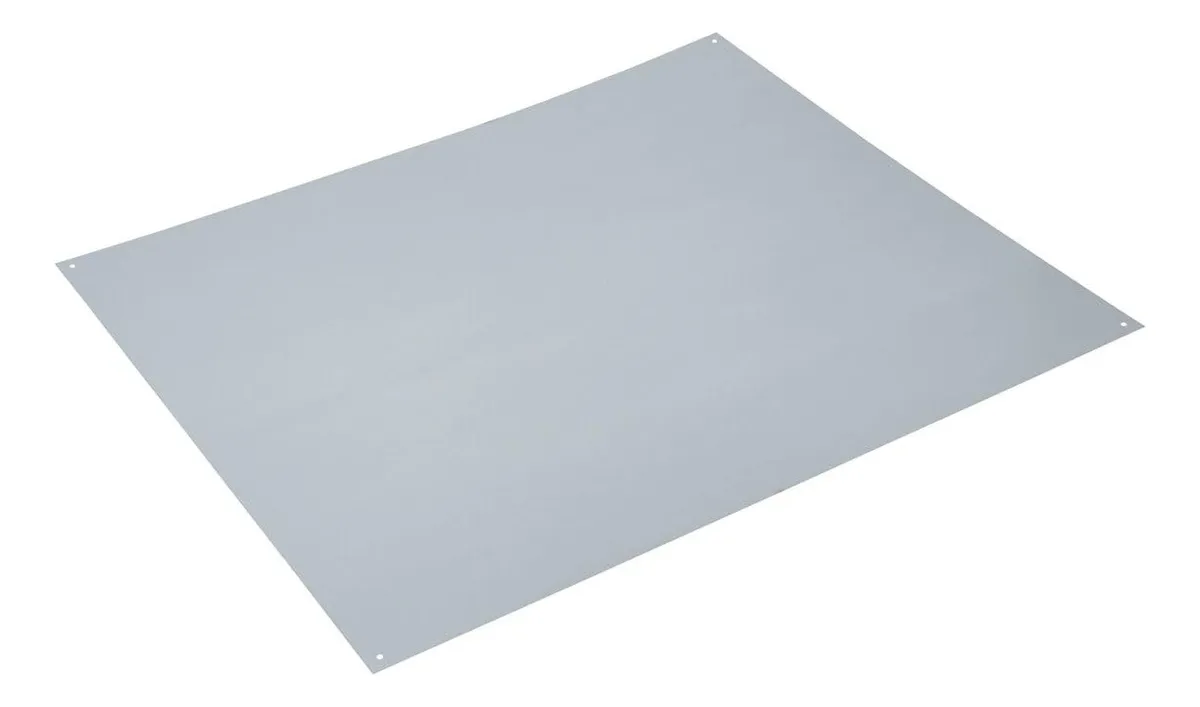 Respaldo Plano Acero Inoxidable 30 x 24 cm para Cocina | Duradero y Resistente a la Corrosión | Fácil Limpieza y Mantenimiento | Acero Inoxidable de Alta Calidad