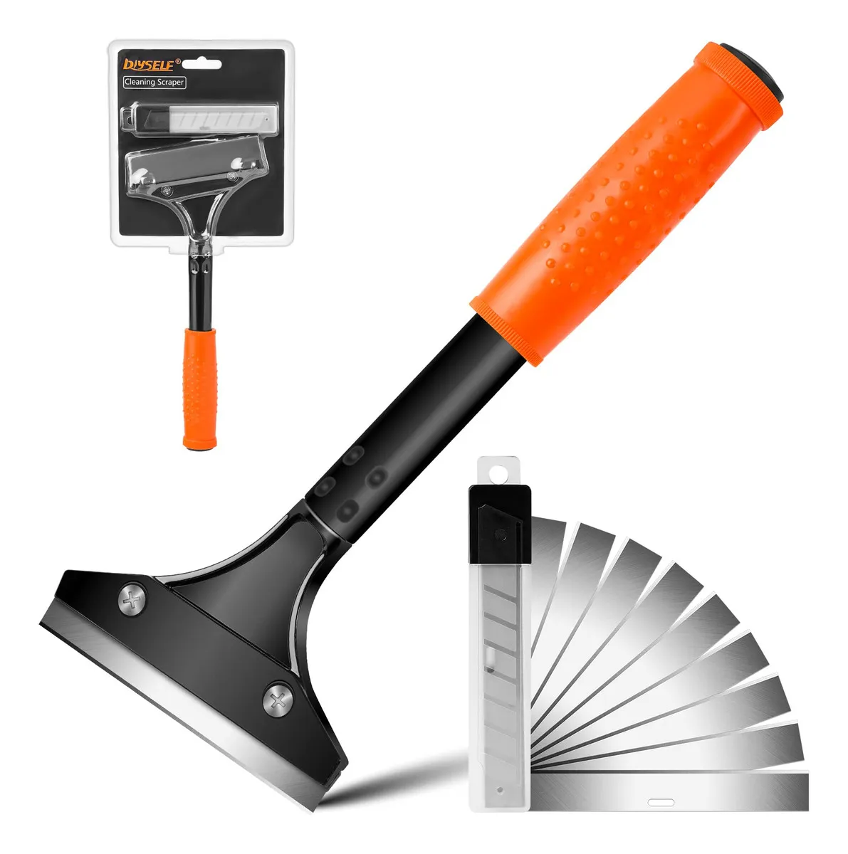Rascador de Cuchillas de Afeitar Profesional | Herramienta de Raspado y Limpieza de Cuchillas | Accesorios de Afeitado Esenciales para Barbero y Hogar