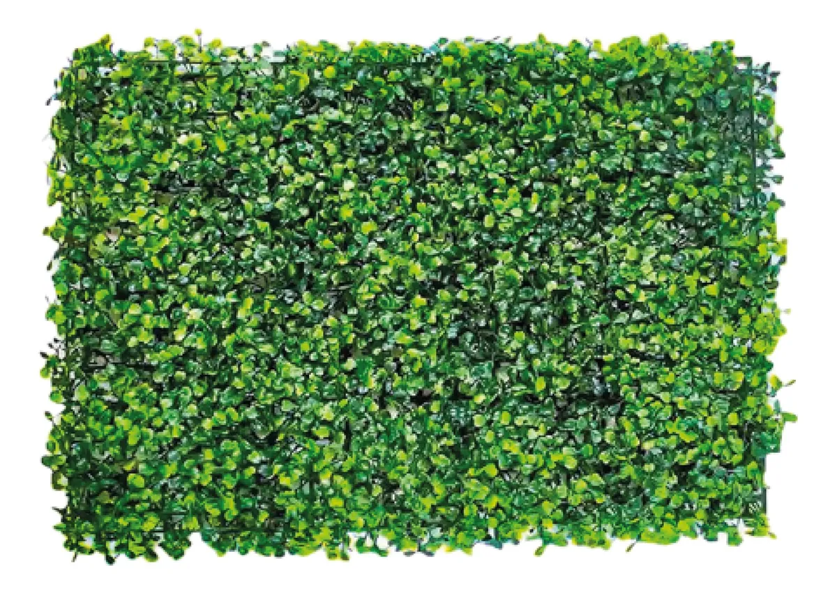 Muro Verde Follaje Artificial 20 Piezas | Decoración Hogar Exterior | Panel Vegetal Natural