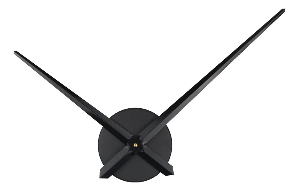 Manecillas de Reloj 3D Grandes para Mecanismo de Repuesto Universal - Modernas y Elegantes, Ideales para Proyectos DIY y Restauración