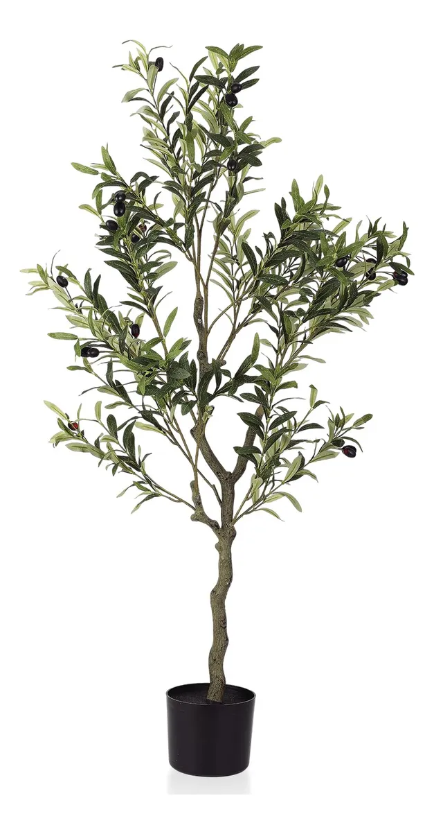 Árbol De Olivo Artificial Decoración Hogar Moderno | Realista y Duradero | Ideal para Interiores y Exteriores | Sin Mantenimiento | Regalo Perfecto