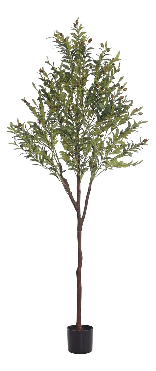 Árbol De Olivo Artificial Decorativo Para Hogar U Oficina - Realista y Duradero - Sin Mantenimiento - Elegancia Mediterránea