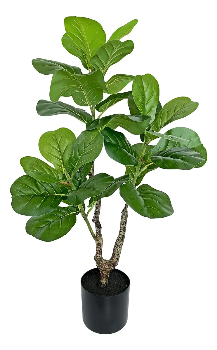 Árbol de Higuera Artificial con Hojas de Violín para Decoración del Hogar - Realista y Elegante | Añade un Toque Verde a tu Espacio