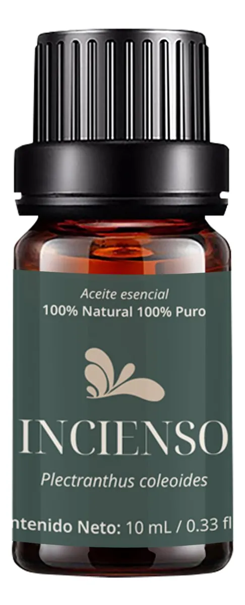 Aceites Esenciales de Incienso Puro para Aromaterapia y Difusores Humidificadores - Aroma Relajante y Terapéutico para el Hogar y Bienestar
