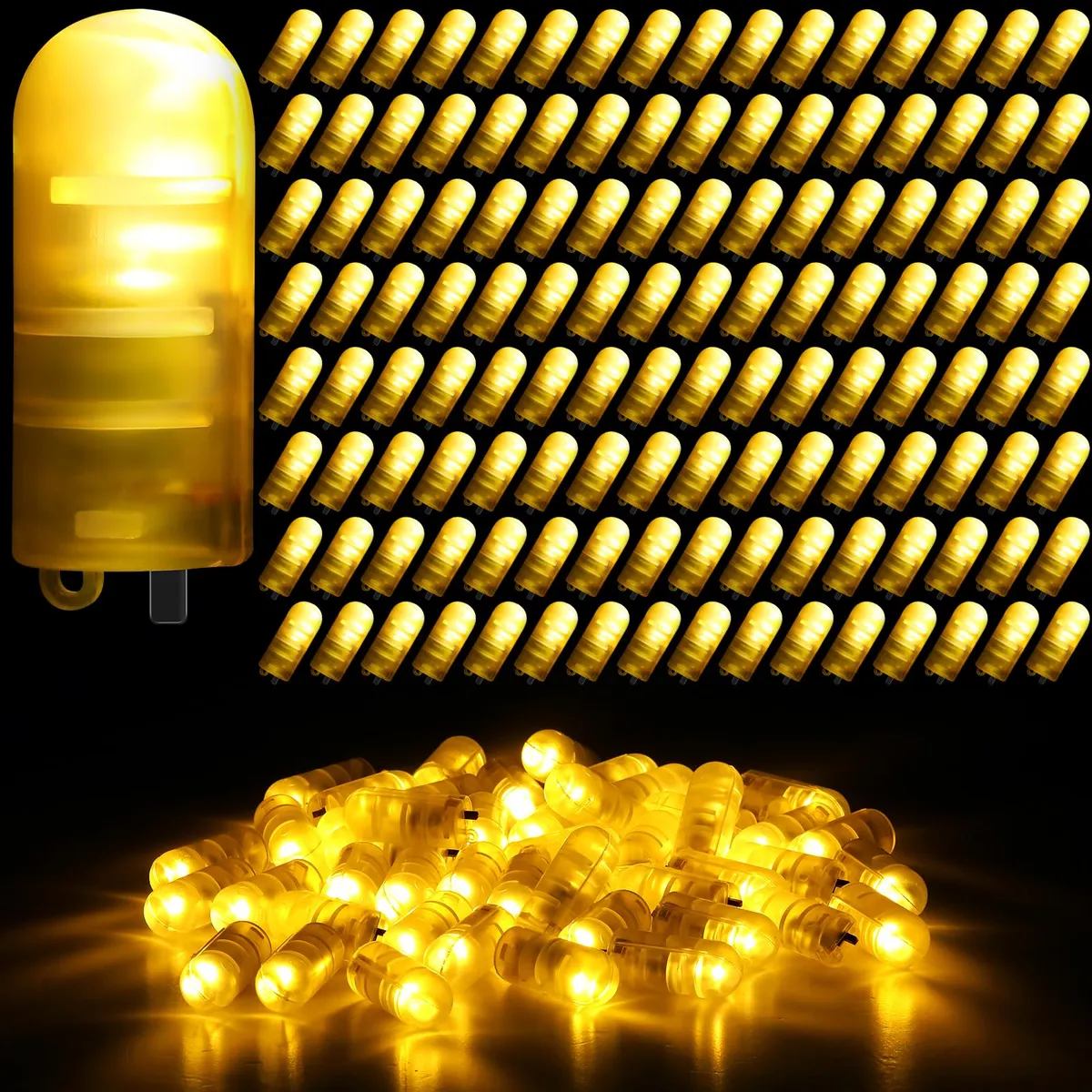 Luces LED Mini para Globos - Decoración Festiva para Fiestas, Bodas y Halloween - Iluminación Brillante y Versátil