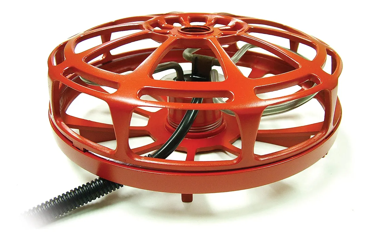 Descongelador Eléctrico Sumergible Rojo 250W para Cubeta - Rápido y Eficiente| Fácil Descongelación de Alimentos Congelados