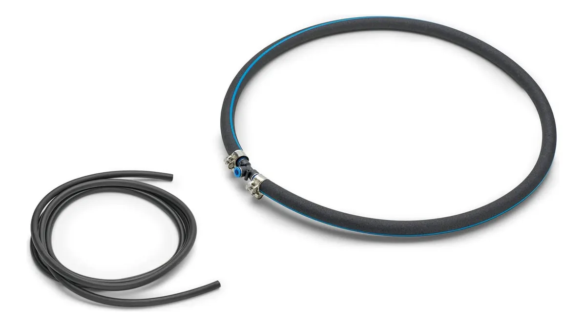 Anillo Aireador Oase Aquaoxy Negro para Estanques y Acuarios | Difusor de Oxígeno Profesional | Mejora la Calidad del Agua | Accesorios para Jardín Acuático