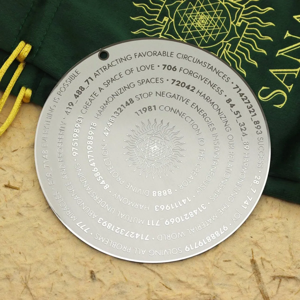 Activador Espacial con Números Grabovoi y Geometría Sagrada para Armonización y Bienestar - Potencia tu Energía Personal y Entorno