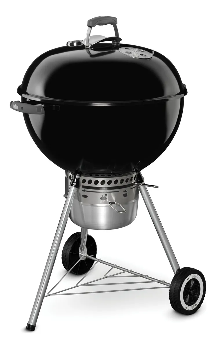 Asador Original Kettle Premium 22 Negro para Adulto Unisex: Parrilla Carbón Portátil de Alta Calidad para Exteriores, Diseño Duradero y Fácil Limpieza