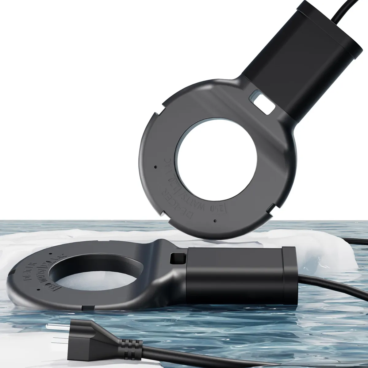 Calentador Sumergible Descongelador de Estanque 2W | Mantiene Agua Libre de Hielo | Ideal para Baños de Aves y Pequeños Estanques | Protección Antihielo