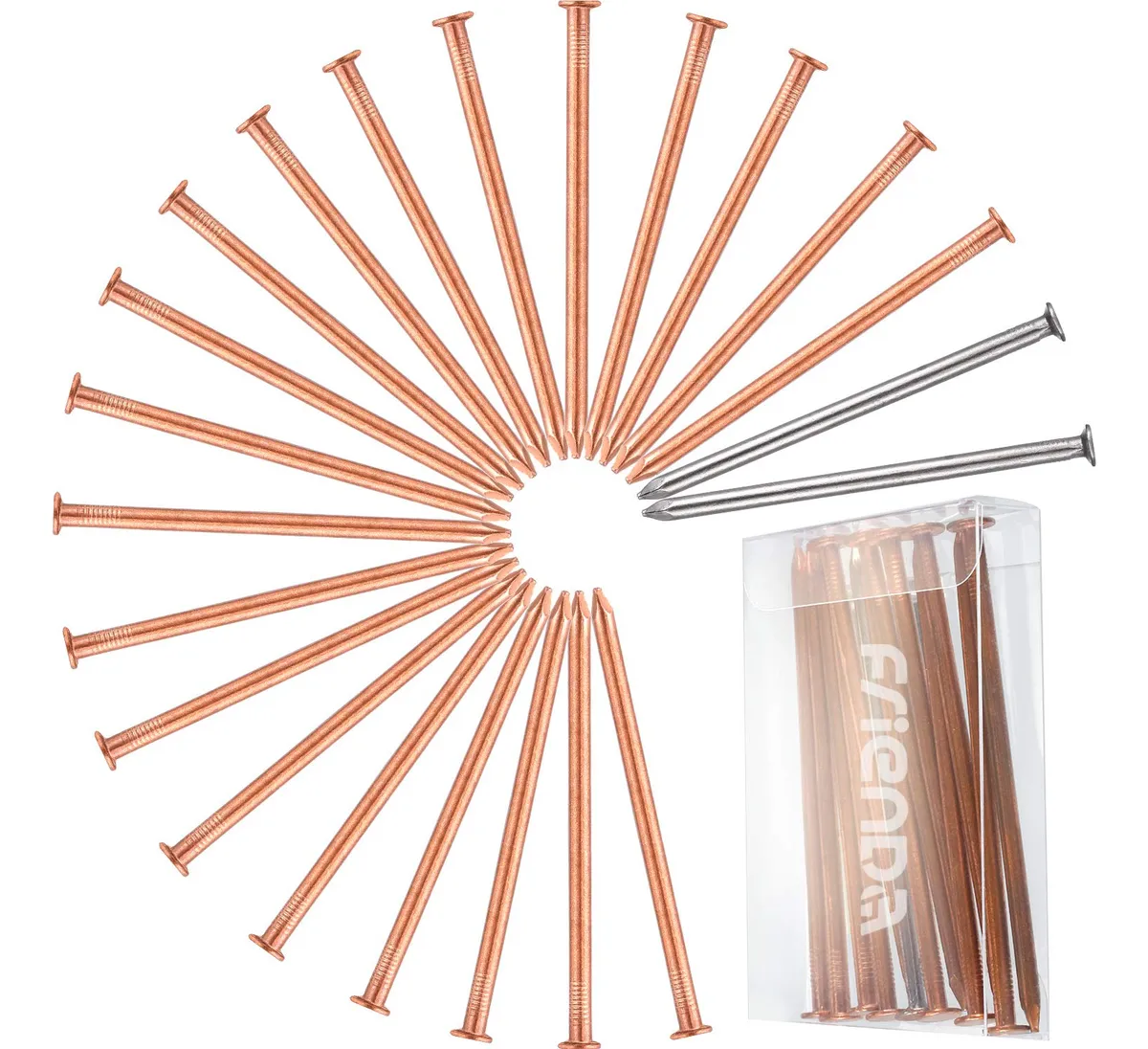 Uñas de Cobre Profesionales para Eliminación Efectiva de Árboles y Tocones: Solución Duradera y Resistente a la Corrosión para Jardinería y Silvicultura