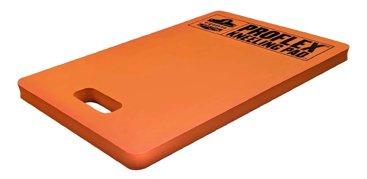 Almohadilla de Rodillas Proflex 380 Naranja para Protección y Comodidad en Trabajos Extensos | Ideal para Jardinería, Construcción y Mantenimiento | Diseñada para Soportar Cargas Pesadas