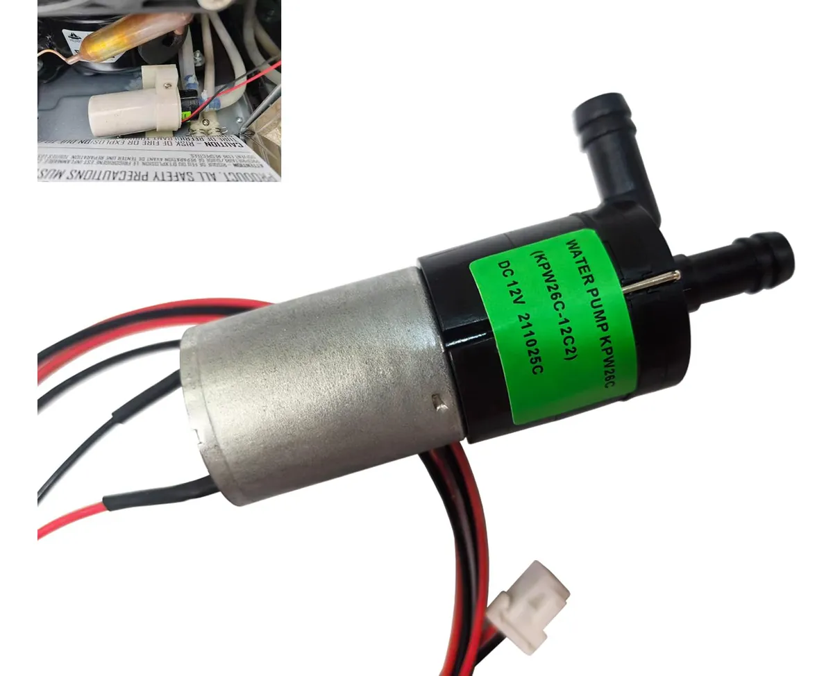 Bomba de Agua Compatible con GE Profile Opal 2.0 Encimera - Recambio Original para Máquina de Hielo | Flujo Potente y Duradero