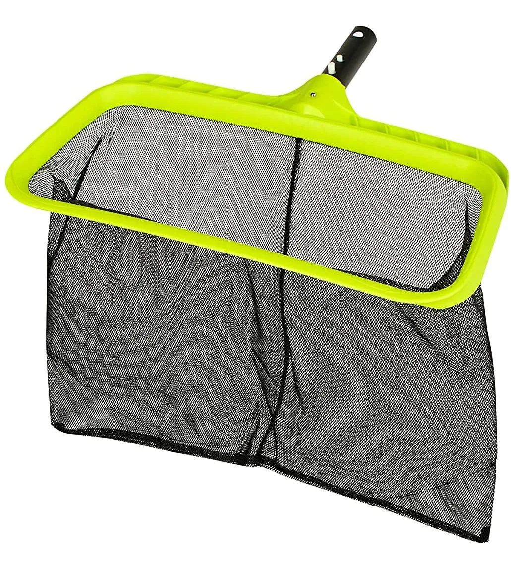 Red de Aterrizaje Profesional para Piscina con Marco de Plástico Reforzado | Accesorios Duraderos para Mantenimiento y Limpieza | Fácil de Usar y Resistente