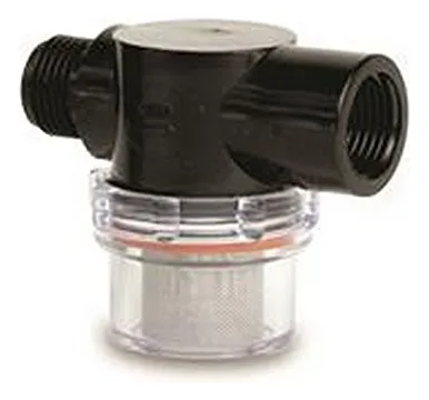 Bomba de Agua Shurflo con Filtro Colador para RV y Trailer - Bomba de Presión Automática para Autocaravanas, Campers y Embarcaciones - Suministro Constante de Agua Potable