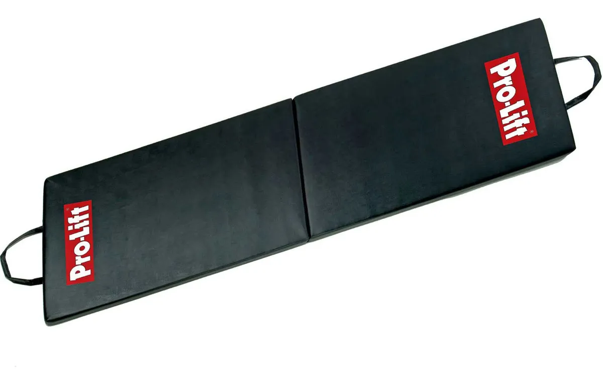Almohadilla de Trabajo Plegable Negra Pro-lift C-1000 - Mecánica, Reparación Automotriz, Taller Profesional - Resistente y Compacta