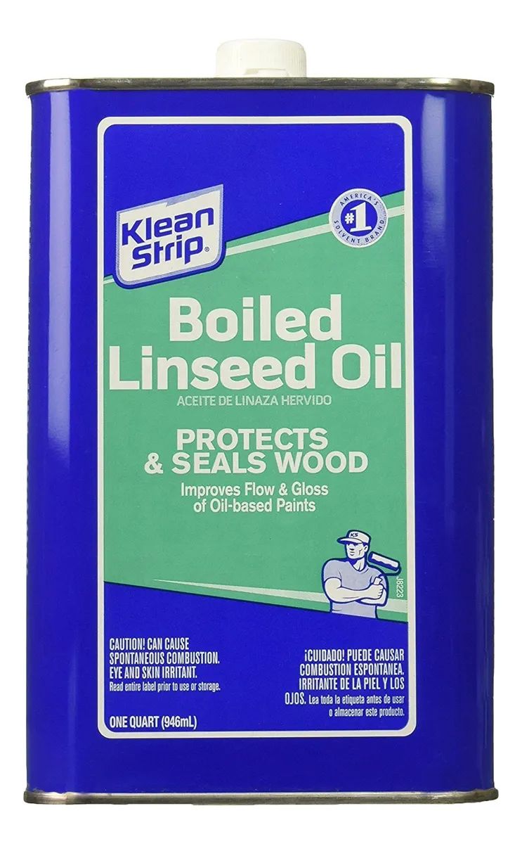 Aceite de Linaza Hervido Klean-Strip Green para Madera - Acabado Profesional, Protección Duradera, Fácil Aplicación - Ideal para Muebles, Suelos y Carpintería