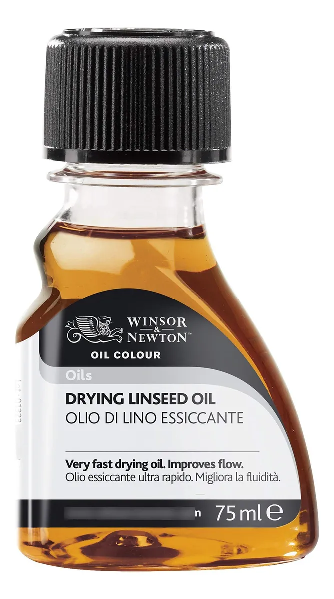Aceite de Linaza Profesional Acelera Secado para Barnices y Pinturas, Secado Rápido, 75ml