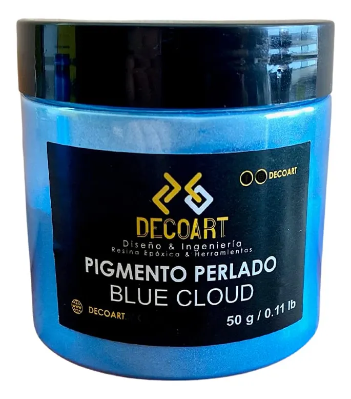Pigmento Metalizado DecoArt para Resina Epoxi 50g - Efecto Brillante y Duradero para tus Creaciones Artísticas