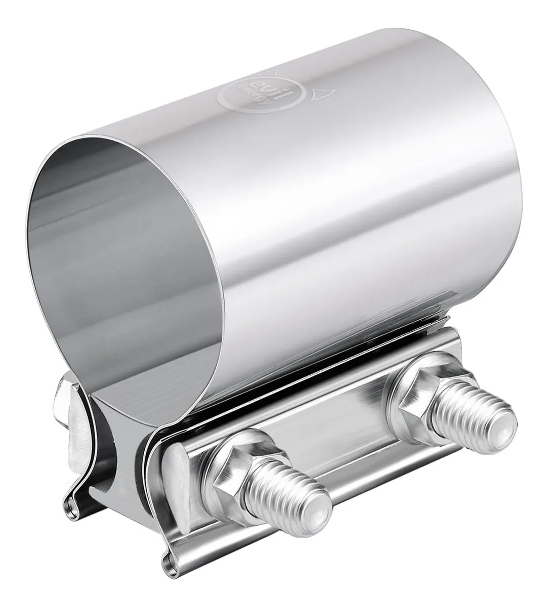 Abrazadera de Escape 2 Pulgadas Acoplador de Acero Inoxidable Universal para Reparación y Conexión Segura de Sistemas de Escape Automotriz