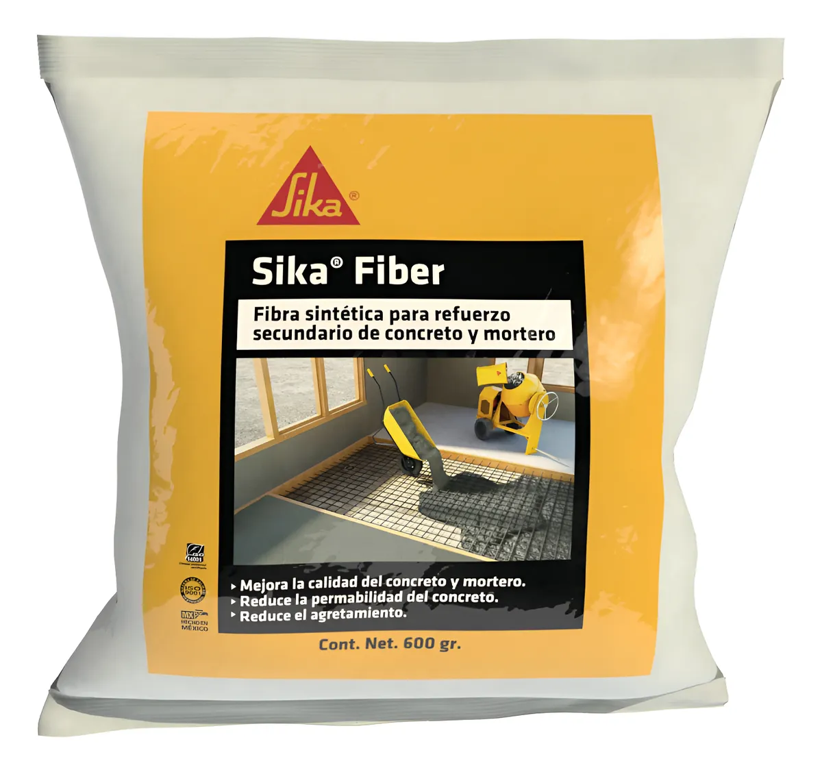 Fibra Sintética para Refuerzo de Concretos y Morteros | Mejora Resistencia y Durabilidad | Alta Calidad para Construcción Profesional