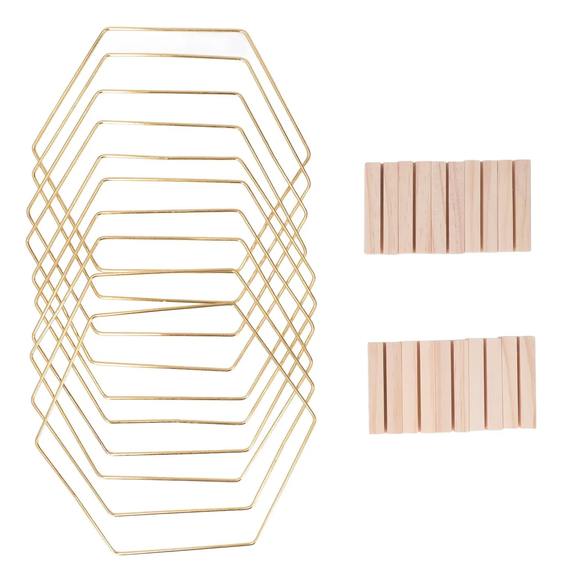 10 Aros Florales de Metal para Centro de Mesa | Decoración DIY | Bases para Arreglos Florales | Resistentes y Elegantes | Perfectos para Bodas y Eventos