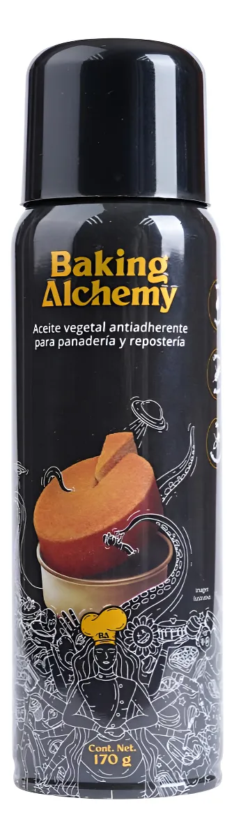 Aceite Antiadherente Spray Desmoldante Profesional para Panadería y Cocina - Evita que la Masa se Pegue, Ideal para Moldes y Utensilios - Formato Conveniente