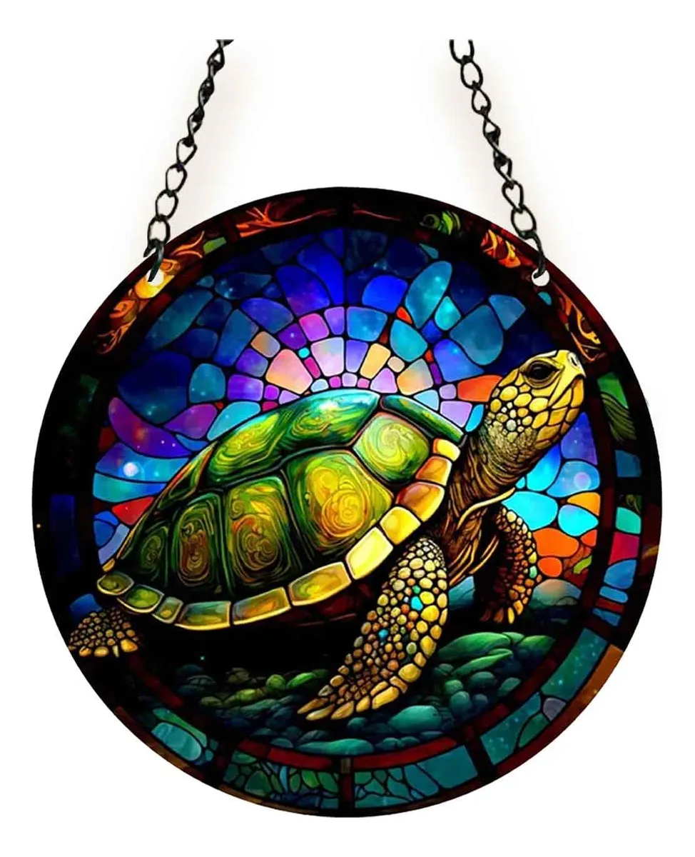 Acrílico Decorativo Estampado Animal Doble Cara para Ventanas - Diseño Green Floral Elegante - Embellece tu Hogar con Estilo Único y Fácil Aplicación