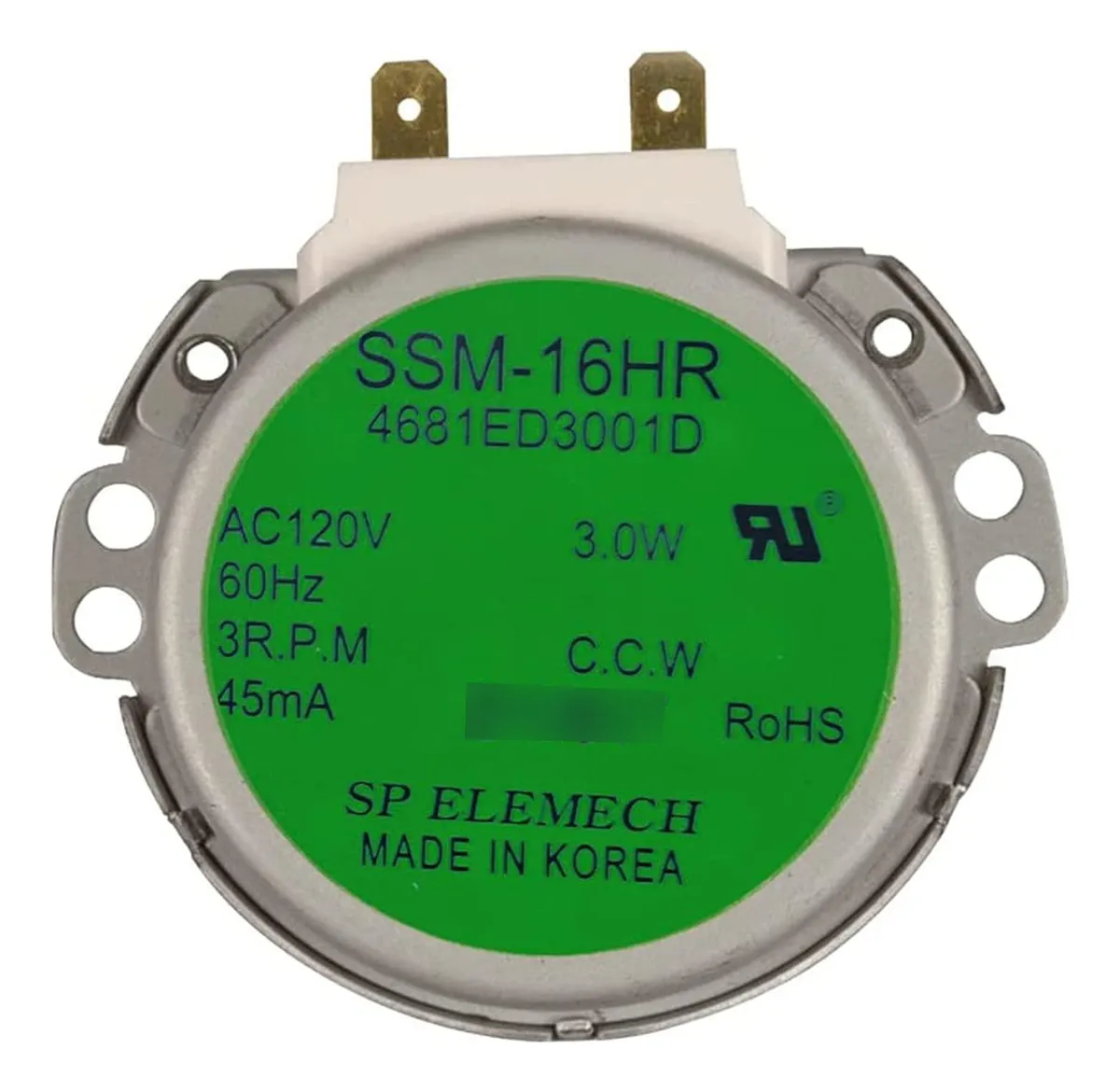 Motor de Desvío Original para Lavavajillas LG | Repuesto Esencial para un Lavado Eficiente | Pieza de Recambio Duradera para Modelos Compatibles