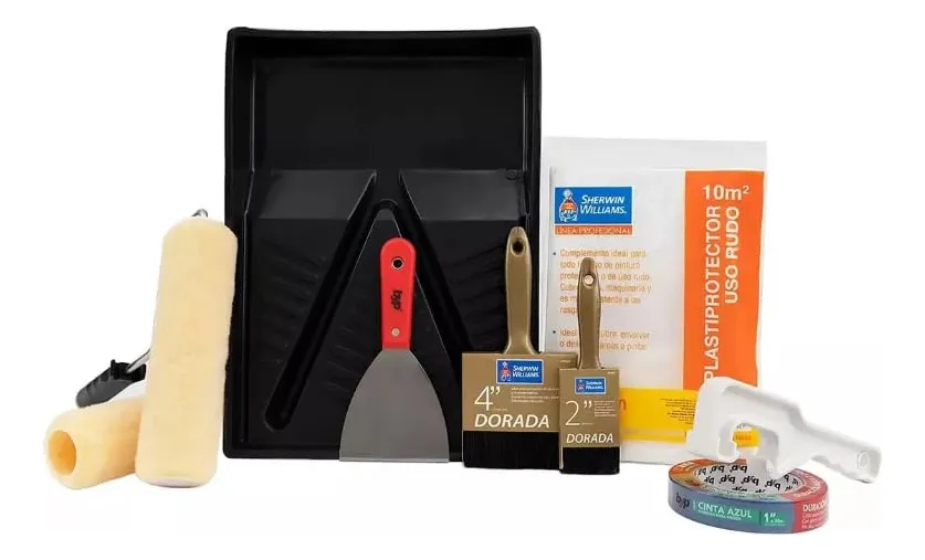 Kit Profesional de Pintura Sherwin Williams para Casa, Oficina y Negocio: Solución Completa para Interiores y Exteriores