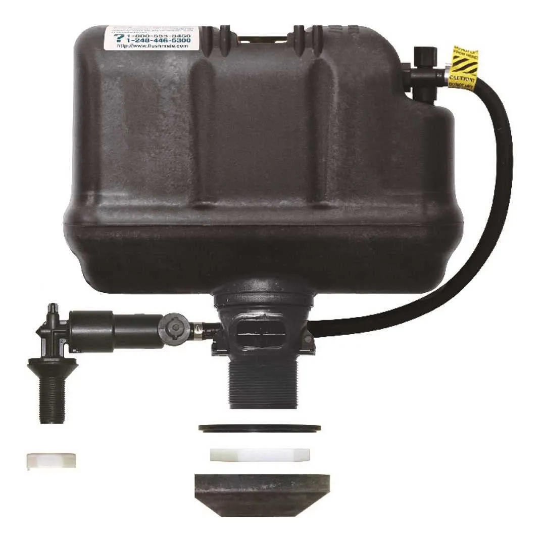 Flushmate 504 Series M-101526-f42 M-101526-f4m: Kit de Cisterna de Alta Presión para Inodoros, Solución Eficiente para Descargas Potentes