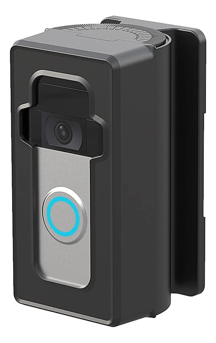 Antirrobo Ajustable para Timbre de Puerta: Soporte Seguro y Resistente para Video Timbre - Protección Completa