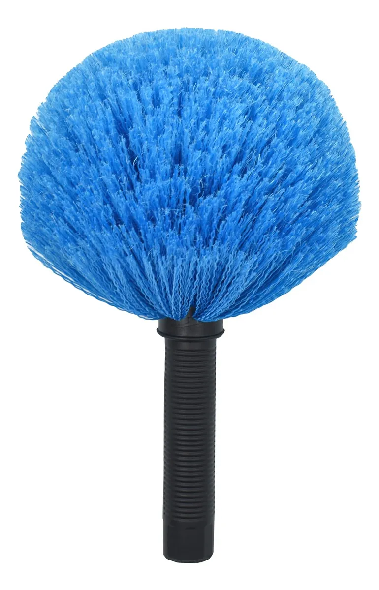 Cabezal De Cepillo Para Polvo De Telaraña Azul Atornillado Color Del Cabezal
