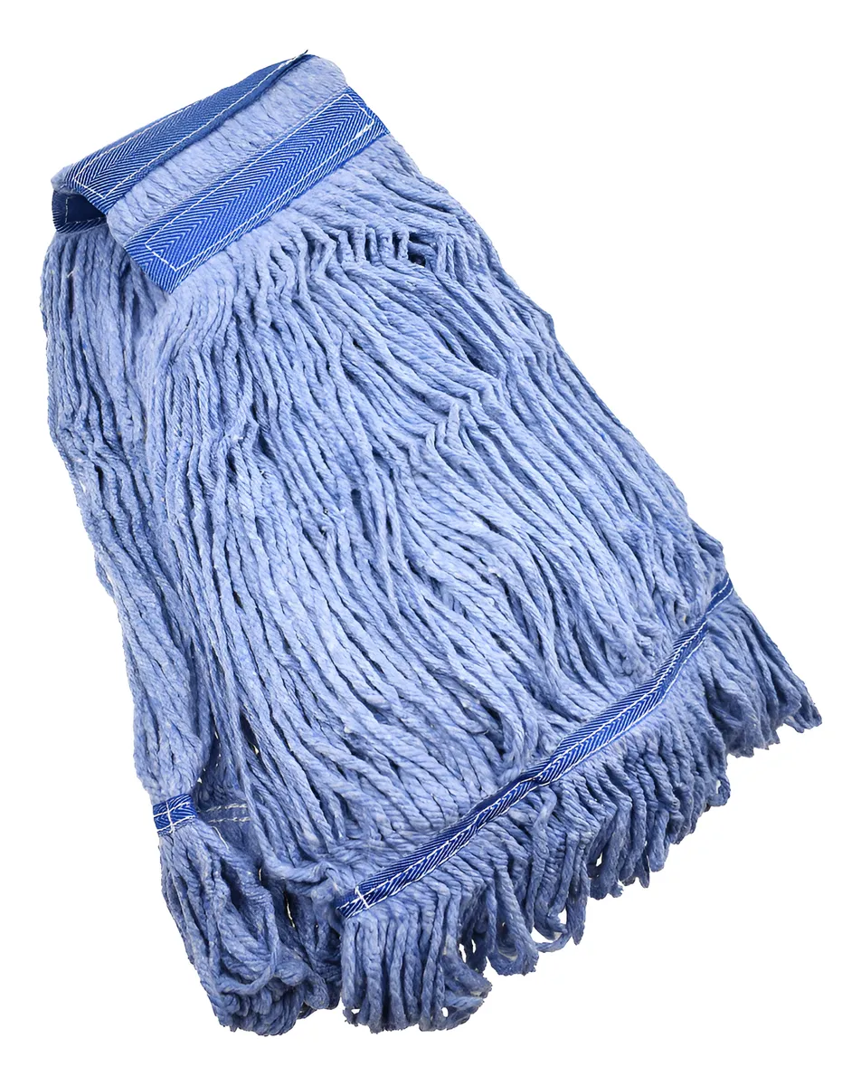 Cabezal de Fregona de Repuesto Azul Resistente | Limpieza Eficaz para Diversas Superficies | Alta Absorción y Durabilidad