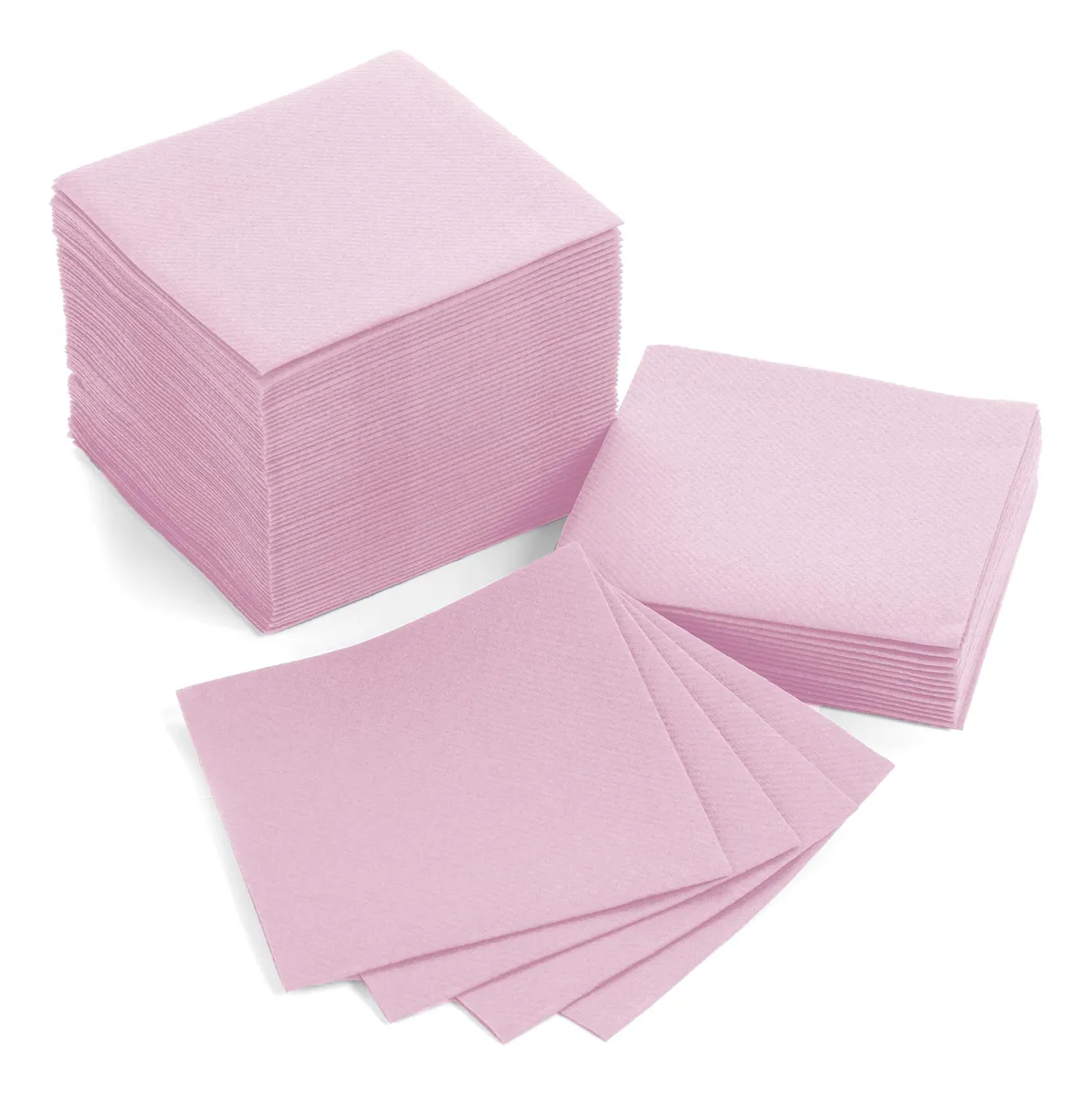 Servilletas de Cóctel Color Rosa Ah American Homestead - Ideal para Fiestas y Eventos Especiales - Paquete de Alta Calidad